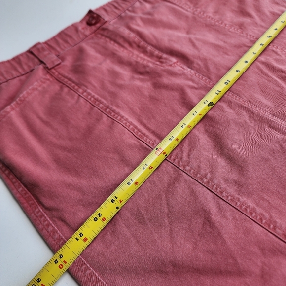 LL Bean Classic Fit Women's Comfort Wash Skirt Plus Petite Stretch Elastic 16P - Picture 4 of 9